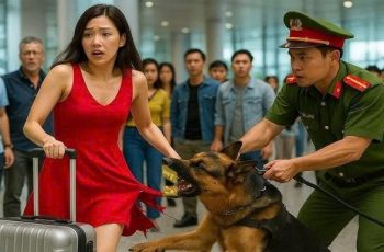 Chó nghiệp vụ cắn váy cô gái tại sân bay – Hé lộ vụ án buôn người rung động cả nước!
