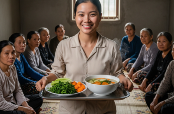 Mẹ chồng mời 10 khách nhưng chỉ đưa 50 nghìn để con dâu đi chợ, tới giờ cơm, cô tươi cười bưng mâm lên khiến mọi người tái mặt