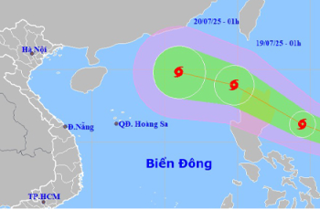 Áp thấp nhiệt đới di chuyển rất nhanh, dự báo thành bão rất mạnh
