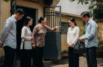 Thấy tôi rời khỏi nhà chồng với 2 bàn tay trắng, bố chồng nhờ cầm vứt hộ túi rác, ra đến cổng mở ra thì nghẹn đắng