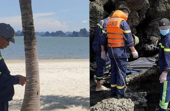 Vụ bố đi tắm biển rồi mất tích, con đứng trên bờ đợi cả tối ở Quảng Ninh: Tìm thấy thi thể người bố