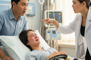 Nghe tin tôi đến thăm vợ cũ nằm viện, vợ mới tới làm loạn hết cả lên, lúc này tôi mới giật mình nhìn vào đầu giường bệnh