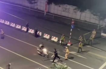 Bị 2 thanh niên tông trực diện, sức khỏe Đại uý Lê Đình Công hiện ra sao?