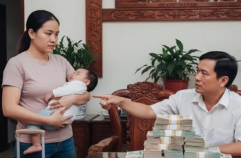 Ngày tôi viết đơn ly hôn, chồng cũ ném 5 tỷ trước mặt và bắt tôi chọn: “Tiền hay con?”