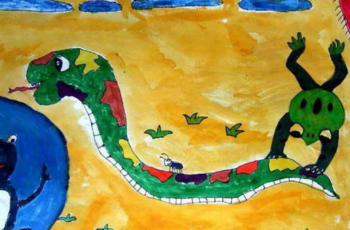 Con gái bảy tuổi mê vẽ rắn còn đoạt cả giải thưởng, bố mẹ tự hào nhưng cô giáo vừa xem xong lập tức cau mày: ‘Anh chị báo cảnh sát ngay đi!’