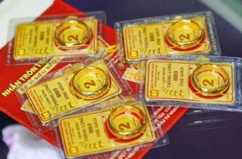 Cập nhật giá vàng chốt phiên 4.12: Vàng miếng, vàng nhẫn ồ ạt giảm