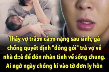 Thấy vợ trầm cảm nặng sau sinh, gã chồng quyết định “đóng gói” trả vợ về nhà đẻ để đón nhân tình về sống chung. Ai ngờ ngày chồng kí vào tờ đơn ly hôn cũng là ngày kịch hay hạ màn. Hóa ra cô bồ không phải ai xa lạ mà chính là… Thấy vợ trầm cảm nặng sau sinh, gã chồng quyết định “đóng gói” trả vợ về nhà đẻ để đón nhân tình về sống chung. Ai ngờ ngày chồng kí vào tờ đơn ly hôn cũng là ngày kịch hay hạ màn. Hóa ra cô bồ không phải ai xa lạ mà chính là…
