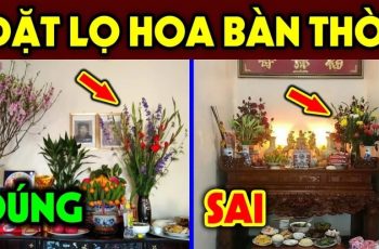 Người giàu luôn đặt lọ hoa bên trái bàn thờ khi thắp hương, nếu đặt bên phải thì sao? Người giàu luôn đặt lọ hoa bên trái bàn thờ khi thắp hương, nếu đặt bên phải thì sao?