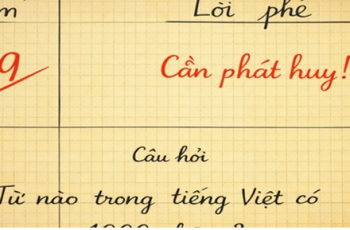 Từ tiếng Việt nào có 1000 chữ O? – 99,99% xin “đầu hàng”! Từ tiếng Việt nào có 1000 chữ O? – 99,99% xin “đầu hàng”!